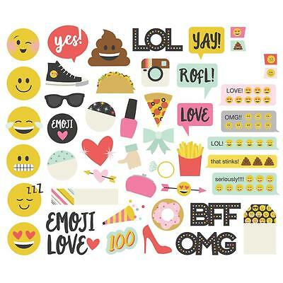Simple Stories Emoji Love Collection Bits and Pieces