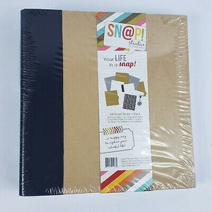 Simple Stories Snap Album, 6 by 8-Inch
