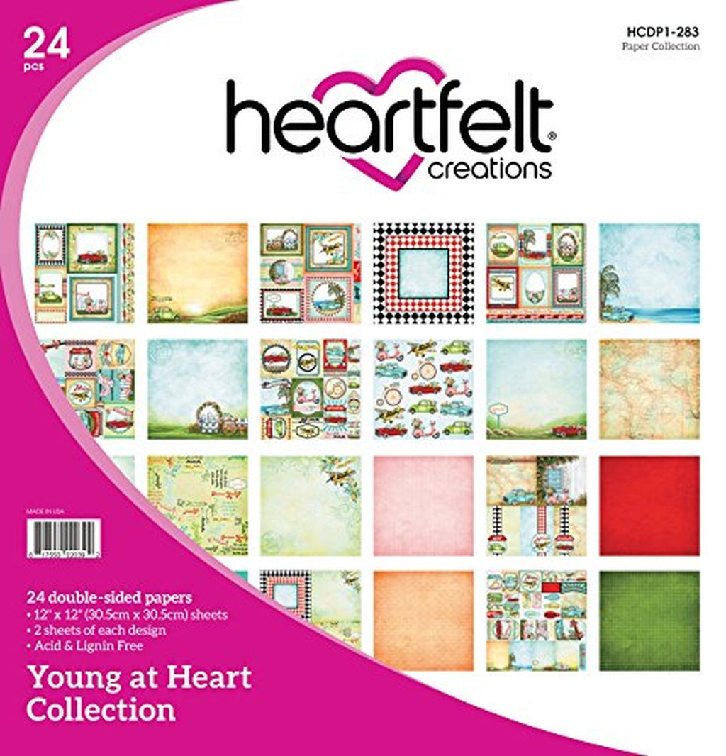 Heartfelt Creations Young at Heart Collection Paper Pad