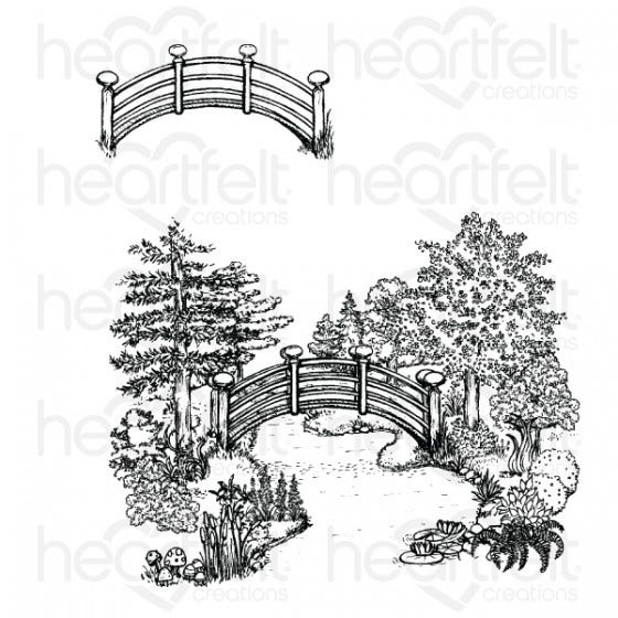 Heartfelt Creations Haven of Daydreams Cling Stamp Set