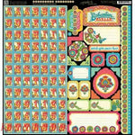 Bohemian Bazaar 12 x 12 Sticker Sheet