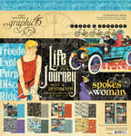 Graphic 45 Life's Journey  12 x 12 Collection Kit