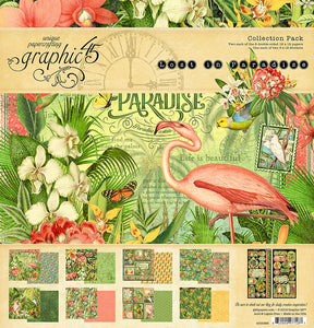 Graphic 45 - Lost In Paradise 12 x 12 Collection Kit