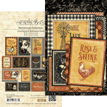 Graphic 45  Farmhouse Collection Journaling and Ephemera Cards