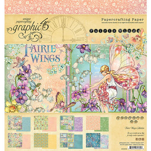 Graphic 45 - Fairie Wings Collection - 8 x 8 Paper Pad