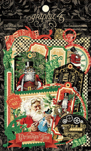 Graphic 45 - Christmas Time Collection - Die-Cut Assortment