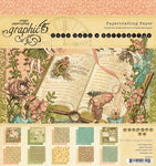 Graphic 45 Once Upon A Springtime Collection 8 X 8 Paper Pad