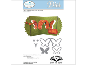 Elizabeth Craft Designs Karen Burniston Butterfly Pivot Card Die