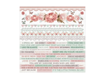 Kaisercraft Sage and Grace Collection 12 x 12 Sticker Sheet