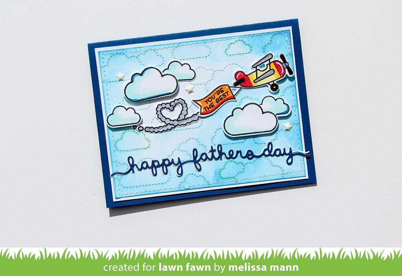 Lawn Fawn Father's Day Border Lawn Cuts