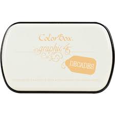 Graphic 45 Decades Color Box  Ink Pad - Venetian Lace