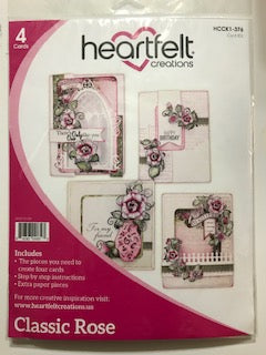 Heartfelt Creations Classic Rose Card Kit