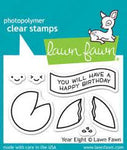 Lawn Fawn Year Eight Cling Stamp Set