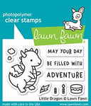 Lawn Fawn Little Dragon Cling Stamp Set